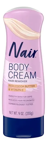 Nair Body Cream Cocoa Crema Depilatoria Corporal 255g