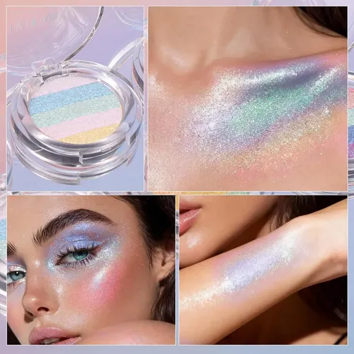 Sombra Glitter Multicolor 5 Colores Afmicat 01