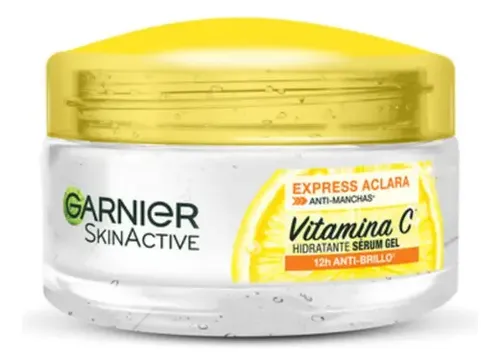 Kit Basicos Vitamina C De Garnier: Serum Vitamina C Y Gel Hidratante Vitamina C