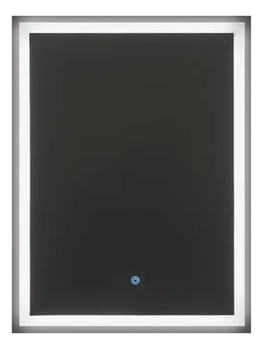 Espejo Luz LED Miramar Rectangular 80x60cm Modelo K202 Pared Sin Marco