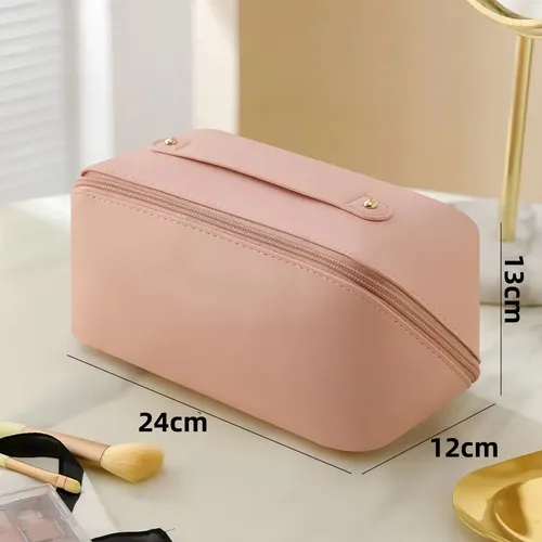 Neceser Cosmetiquera Gran Capacidad Con Asa Viaje