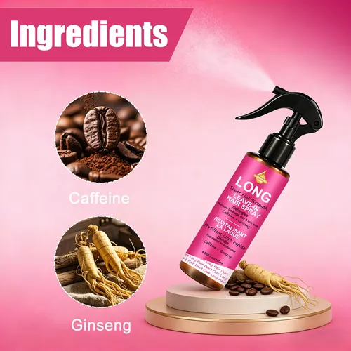 Spray Sin Enjuague Para Realzar Brillo Nutrir Cabello 120 Ml
