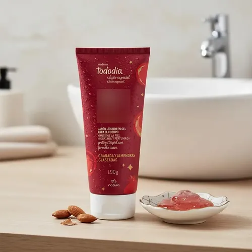 Jabon Liquido En Gel Corporal Natura Tododia Cuerpo 190g