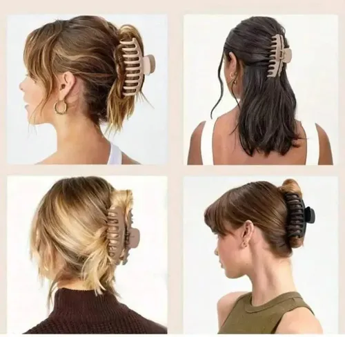 8 Pinzas Cabello Mujer Antideslizantes