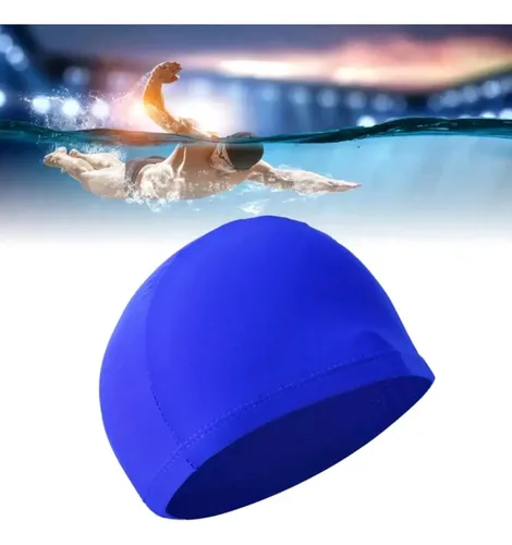 Gorro De Baño Infantil Azul 6-9 Años D