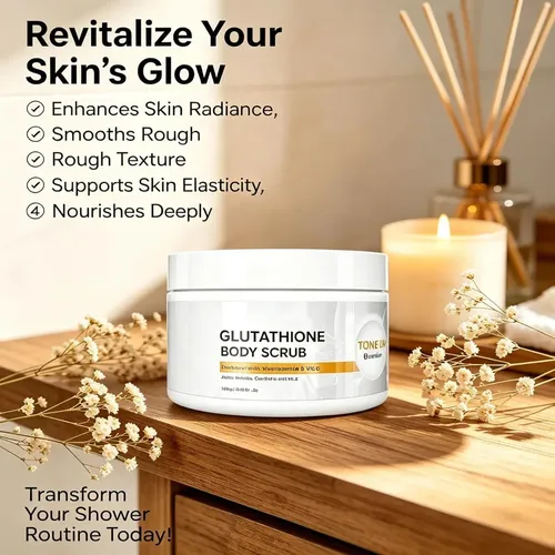 B.exfoliante Corporal Con Glutatión, Piel Radiante 1 Unidadb