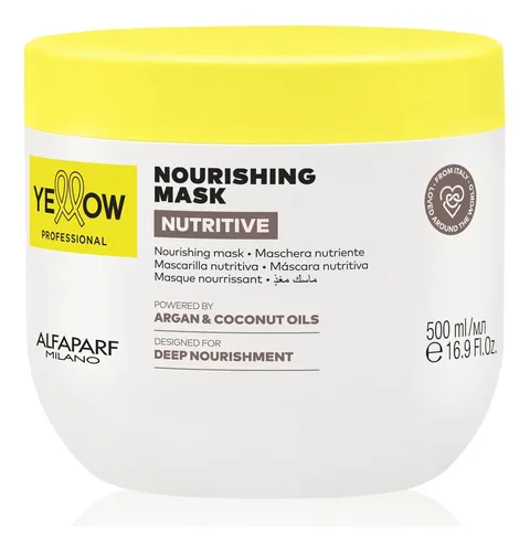 Mascarilla Capilar Alfaparf Milano, 500 Ml, Nutritiva Para C