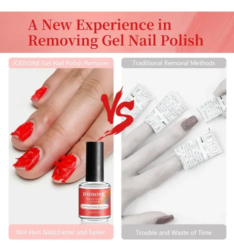 Removedor De Esmalte De Uñas En Gel Jodsone 15ml Con