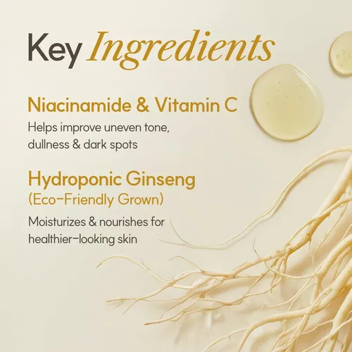 Tónico The Face Shop Esencia De Ginseng Glow 150 Ml Anti Env
