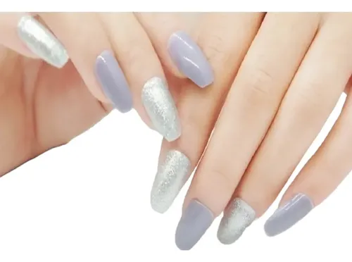 200 Uñas Postizas Enteras Transparentes Coffin Profes Ydnis