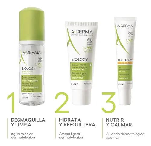 A Derma Biology Espuma Facial Limpiadora Hidraprotectora