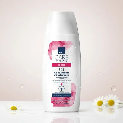 Jabon Femenino Intimo Gentle Delicate Avon Manzanilla 250ml