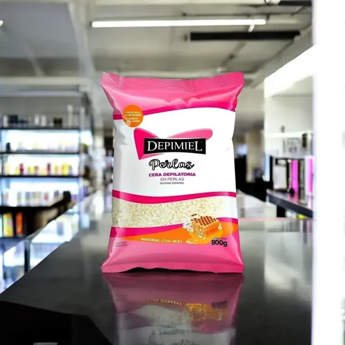 Cera Depilatoria En Perlas Depimiel Sistema Español 800g X12