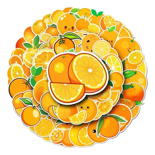 50 Guka De Frutas Con Dibujos Animados Personalizados Con Gr