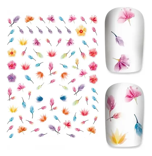 Stickers Autoadhesivos Para Uñas – Plumas, Atrapasueños