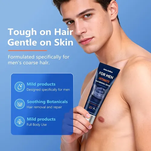Crema Depilatoria Para Hombres Alcha Grillers 100 Ml