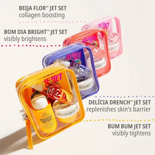 Sol De Janeiro Delicia Drench Jet Set #59 Kit Para Viaje Fragancia Cheirosa 59