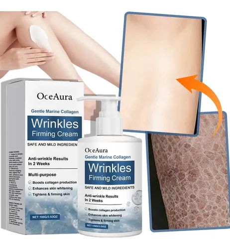 Crema De Colágeno Oceaura Para Piel Firme