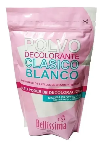 Polvo Decolorante Clasico Blanco Bellissima Doypack 700gr Tono 7 Tonos