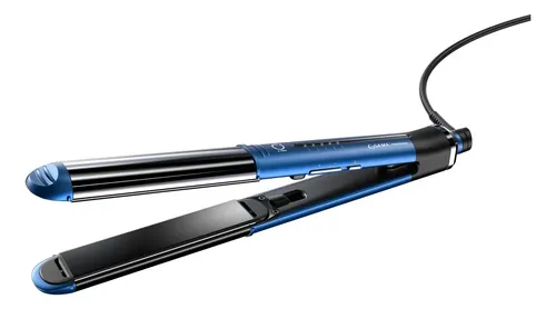 Planchita Iq Led Gama Profesional 250° Iht Duo Wide Azul