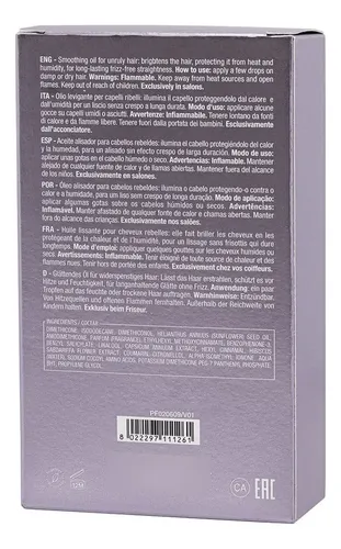 Alfaparf Semi Di Lino Smooth Smoothing Oil 100ml