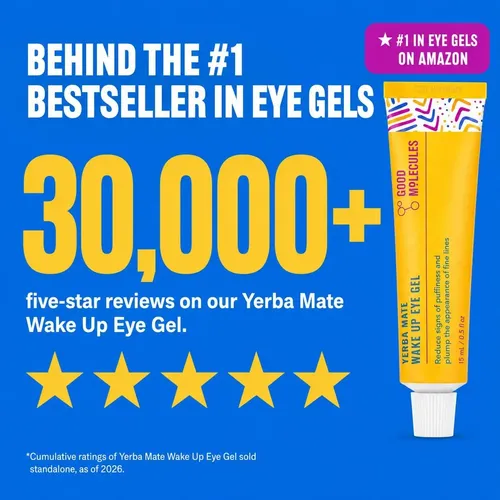 Juego De Ojos Good Molecules: Parche+y Gel Yerba Mate 15 Ml