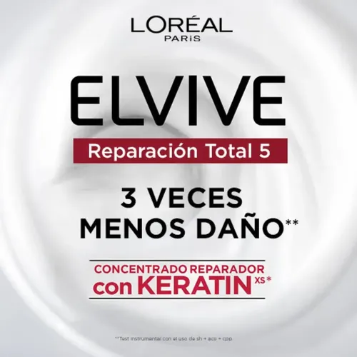 Shampoo RT5 Keratin Elvive Loreal Paris 400 ml