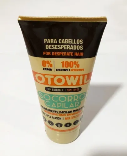Otowil Socorro Capilar Sin Enjuague 120 Gr X3