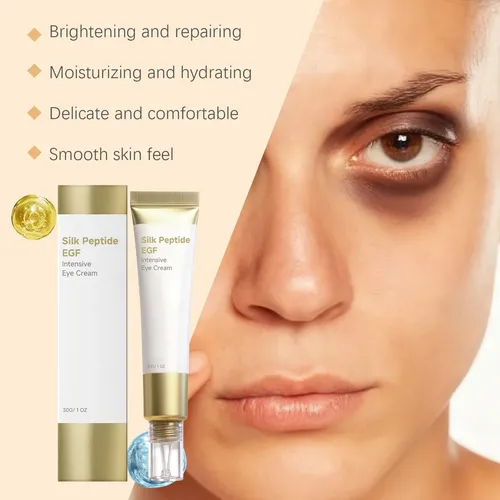 Crema De Ojos Lenta Con Silk E Intensive Kle Para Ojeras
