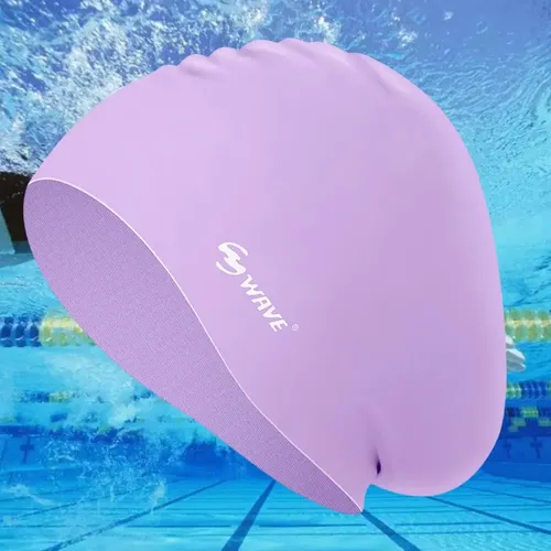 Gorro De Natación Púrpura 19.5x26x1.2cm Resistente