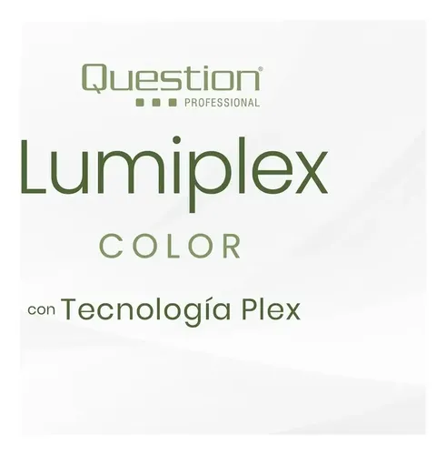 Question Lumiplex Color Tintura Demi Permanente 60g Tono 10.13 Rubio Extraclaro Ceniza Dorado