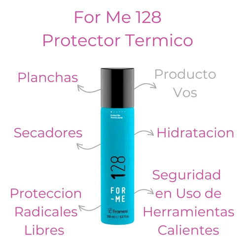 Kit Peluqueria Profesional Peinado Salon X6 For Me Framesi