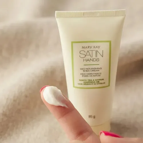 Crema Hidratante Para Manos Satin Hands Mary Kay Té Blanco Y Cítricos
