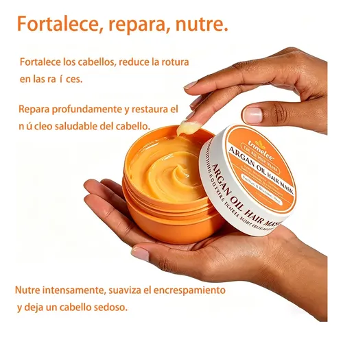 Mascarilla Capilar Con Aceite De Argán Immetee, 150 G