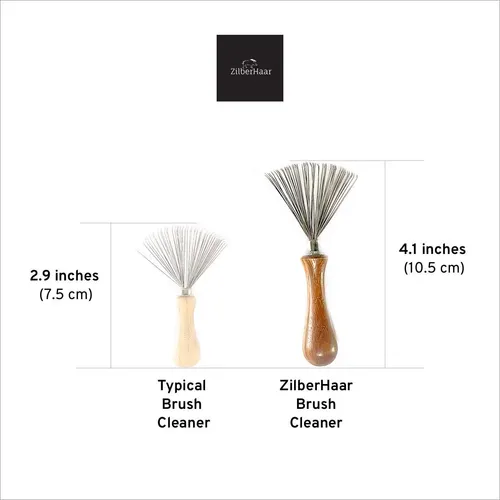 Limpiador De Cepillos Para Barba Y Cabello Zilberhaar Con Pa