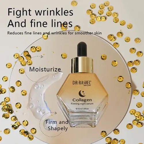 Sérum Facial Nocturno Reafirmante 2% Colageno Dr Rashel Todo Tipo De Piel Noche