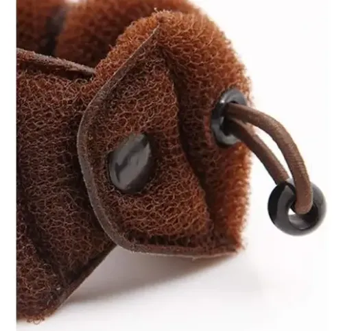Juego De 2 Donas Para Peinar Cabello Dnhcll Marrón 18.5 Y
