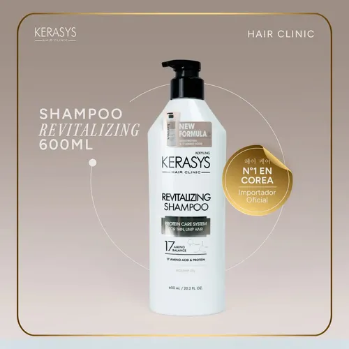 Kerasys Revitalizing Hair Clinic – Shampoo 600 Ml