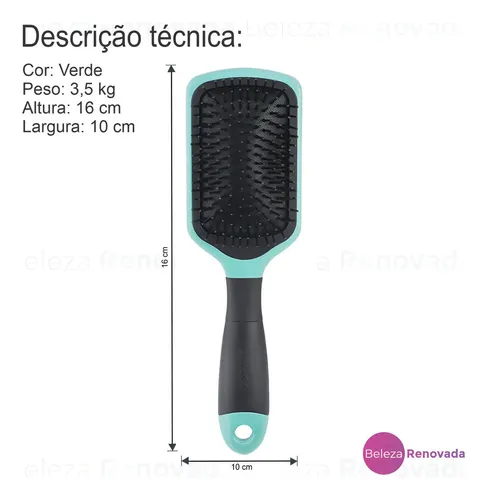 Cepillo De Pelo Para Peinar Y Desenredar Raqueta Profesional