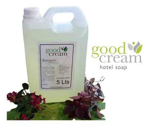 Shampoo Hotelero Good Cream Manzana Bidón De 5 Litros