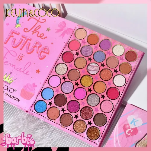Paleta Libro Barbie Party 82 Colores Kevin & Coco Barbie Party
