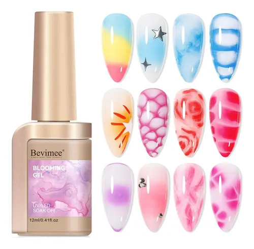Gel De Floración Transparente Bevimee 12 Ml Para Uñas