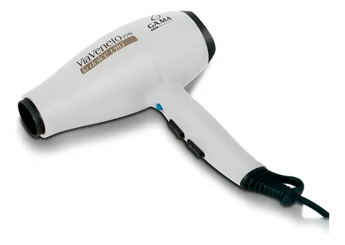 Secador De Pelo Gama Profesional Via Veneto Ion Blanco Cs