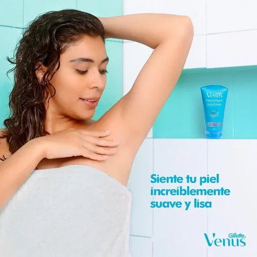 Venus Crema De Afeitar Mujer Con Aceite De Almendras 150ml
