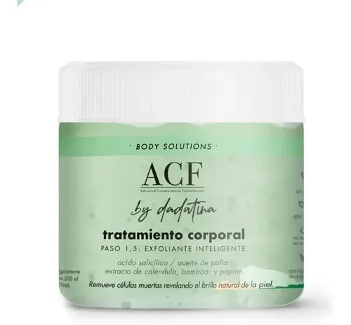 Body Solutions Exfoliante Acf By Dadatina