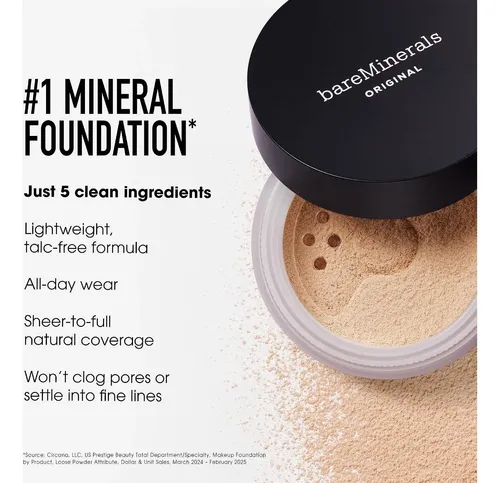 Base Mineral Suelta Bareminerals Deluxe Spf15 Golden Beige