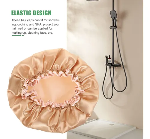 Gorro De Baño Elástico Y Transpirable Para Mujer