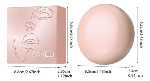Rubor Iluminador Baked Highlight Blush Soft Pinch Luminous B