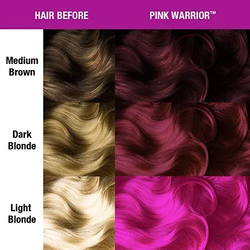 Color De Cabello Manic Panic Pink Warrior Semi-permanente 11