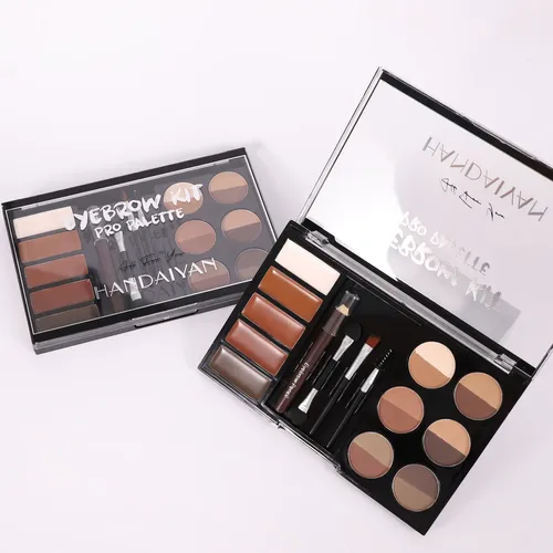 Kit De Uso Prensado Cr Multiplato Handaiyan Para Cejas